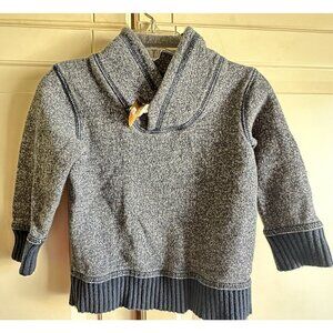 Oshkosh Genuine Boy's 18 Month Long Sleeve‎ Blue Gray Sweatshirt Pullover